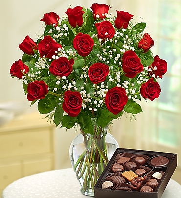 Rose Eleganceâ„¢ Premium Long Stem Red Roses